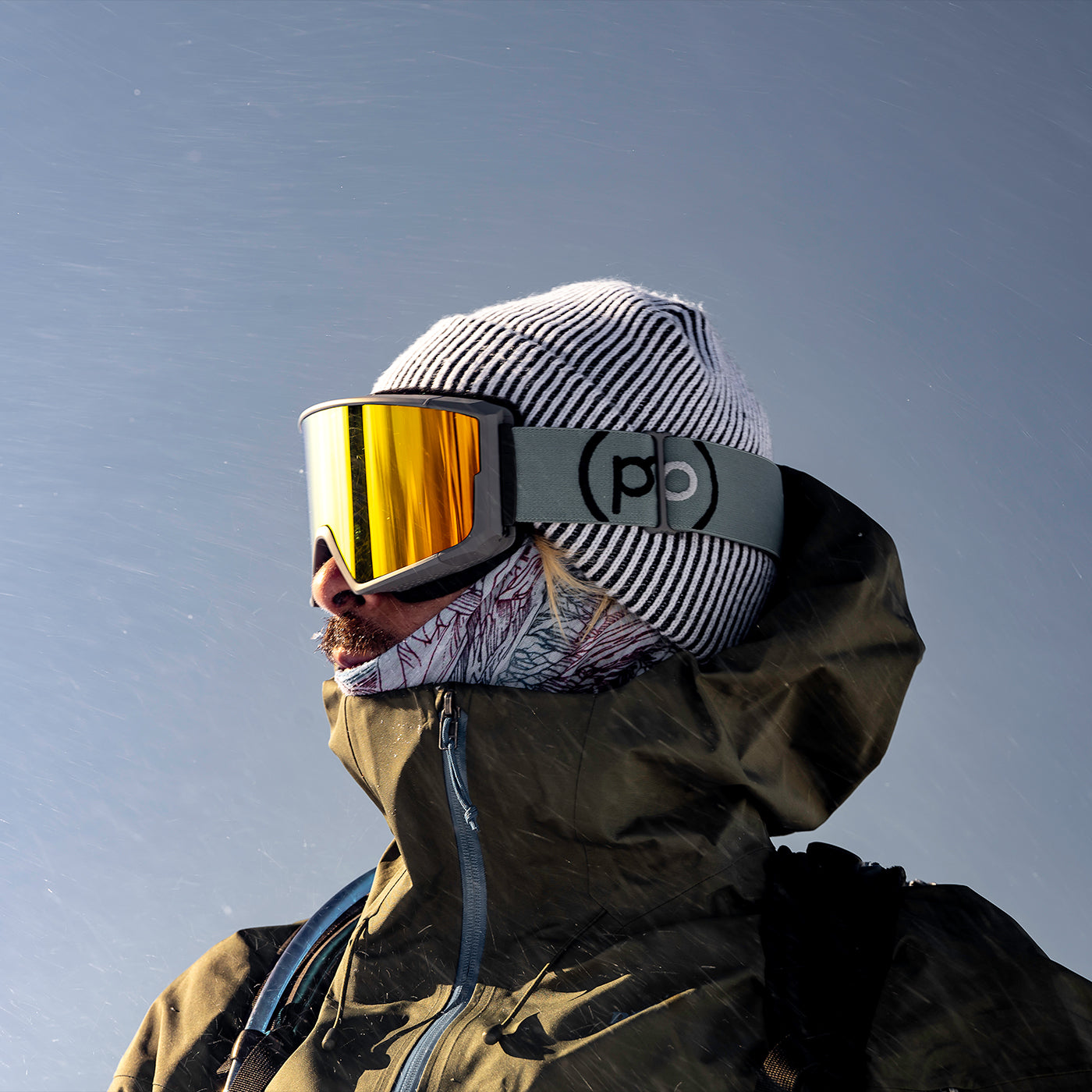 Grey Wolf Ski &amp; Snowboard Goggles (Cherry Lemonade Mirrored Lens)