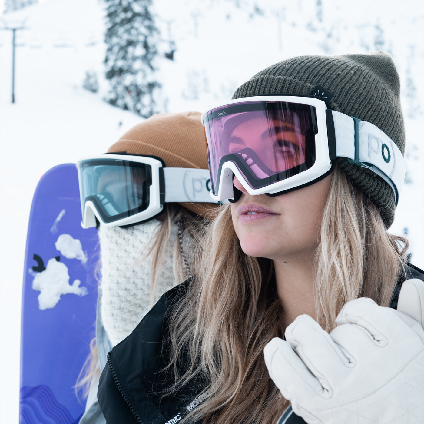 StokedSnow Goggle MAG Replacement Rose Lens (for Grey Wolf &amp; White-Out models)