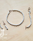 Genuine Freshwater Potatoe Pearl Earrings Wedding Collection 220i
