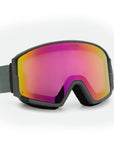 Grey Wolf Ski & Snowboard Goggles (Cherry Lemonade Mirrored Lens)