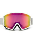 White-Out Ski & Snowboard Goggles (Cherry Lemonade Mirrored Lens)