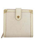Louis Vuitton Ivory Suhali Compact Zippy Wallet  