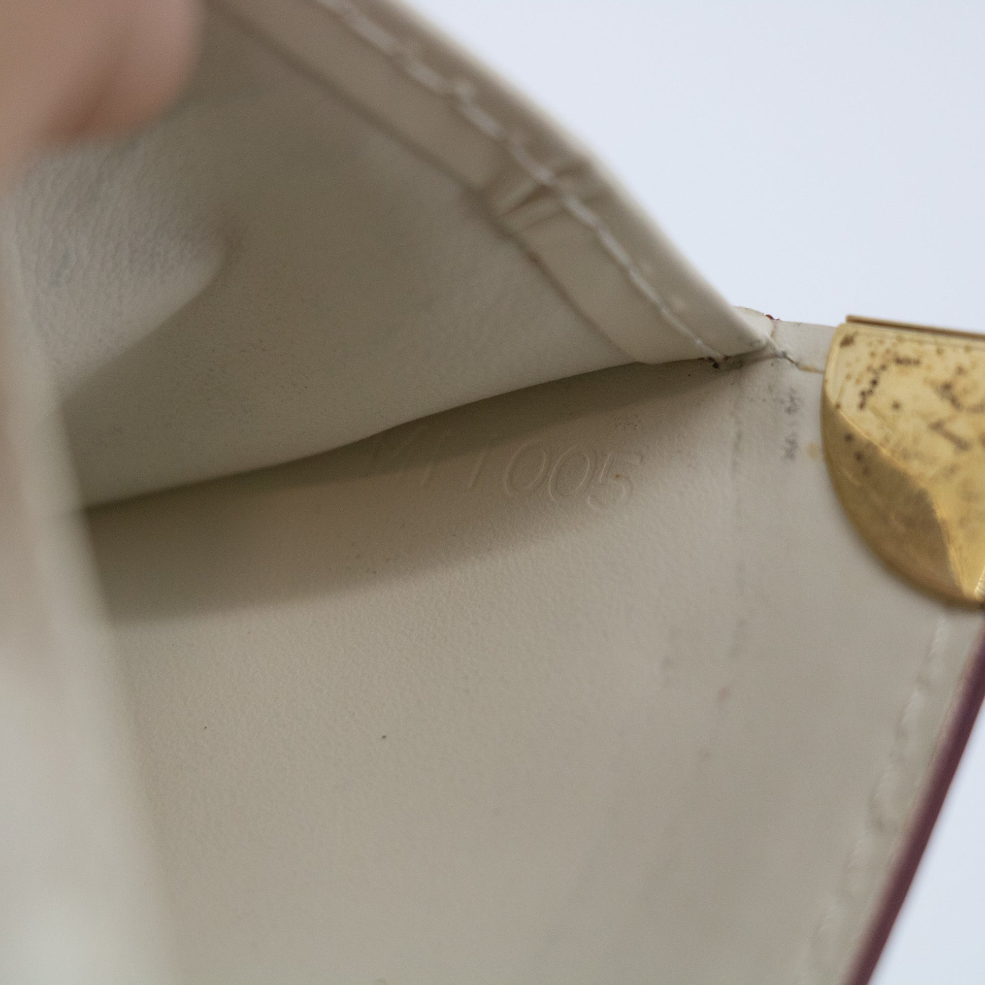 Louis Vuitton Ivory Suhali Compact Zippy Wallet  