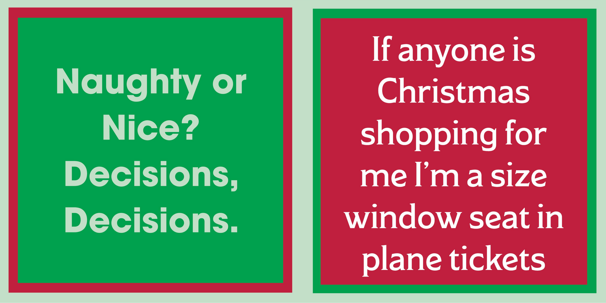 Drinks On Me Napkin - Christmas Shopping