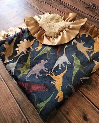 Dinosaur Teether Blanket