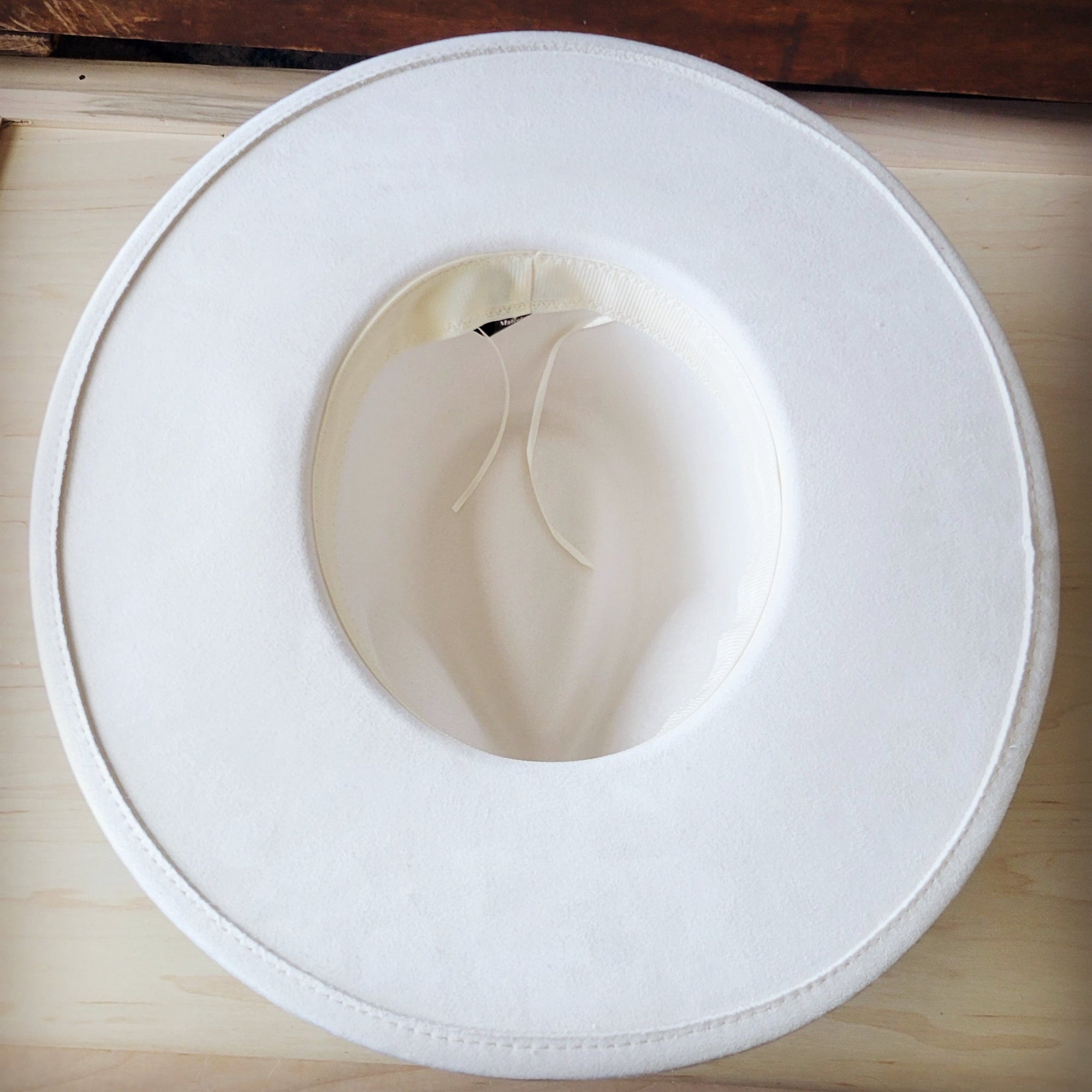Hand-Painted Leopard Boho Western Cowgirl Hat &amp; Band Mint 987d
