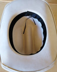 Tan Hide Western Leather Band w/ Choice of Boho Hat 985L