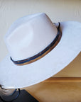 Red Brown Navajo Western Leather Band w/ Choice of Boho Hat 985j
