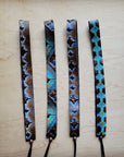 Blue Navajo Western Leather Band w/ Choice of Boho Hat 984x