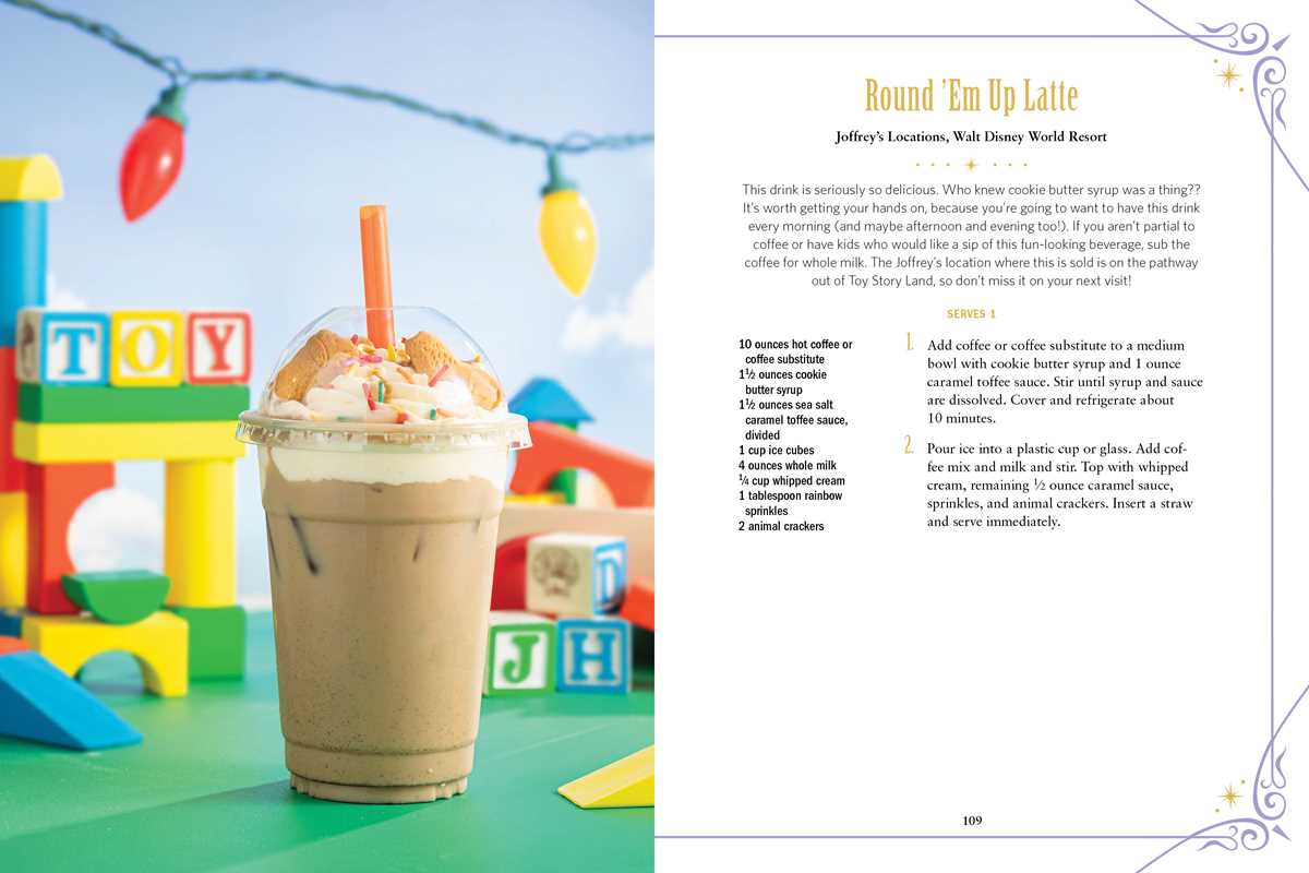 Disney Parks Drink Recipe Book