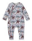 Cowboy Christmas Family Matching Soft Bamboo Pajamas
