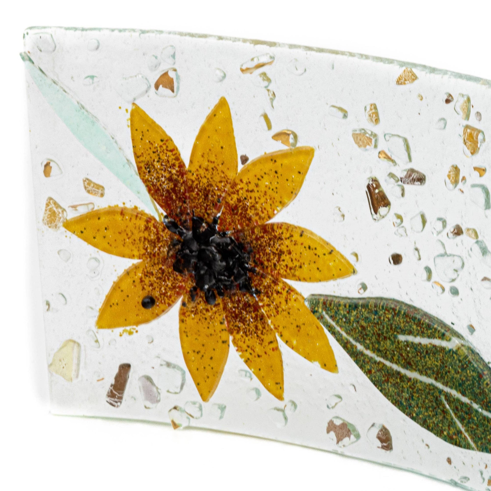 GIRASOLE Floral Table Clock cm 30x10