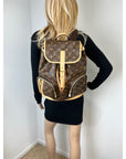 LOUIS VUITTON Bosphore Monogram Canvas Backpack
