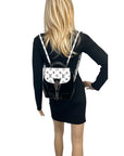 LOUIS VUITTON Hot Springs Backpack White Monogram and Patent Leather