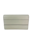 Gucci Queen Margaret Bee Wallet on a Chain Mystic White Clutch