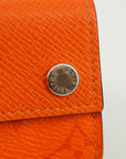 Louis Vuitton Orange Taigarama Discovery Compact Mini Wallet 