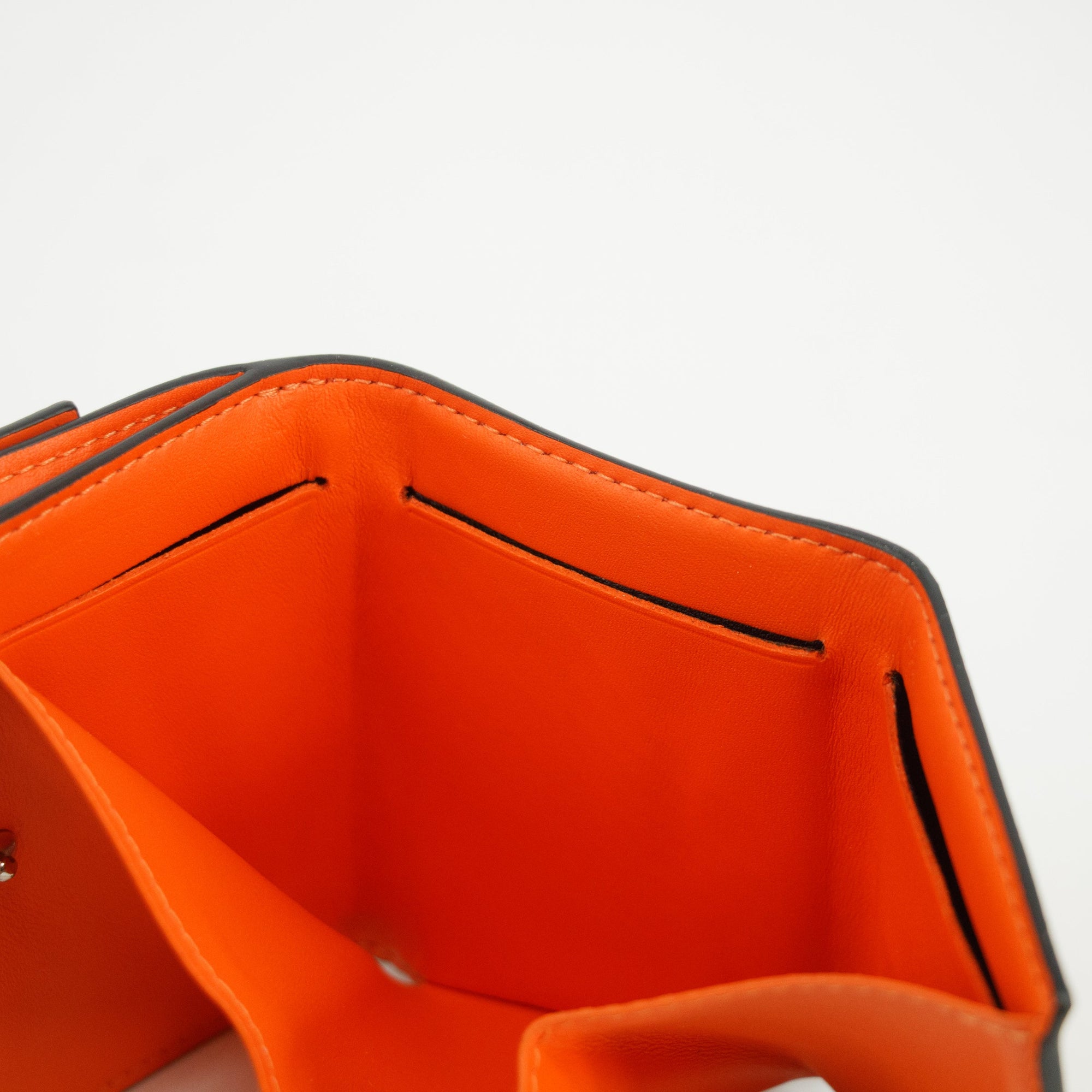Louis Vuitton Orange Taigarama Discovery Compact Mini Wallet 