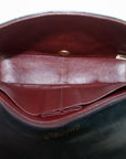 Chanel Matelasse Lambskin Black Single Flap Shoulder Bag 