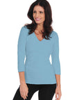 Diamont 3/4 Sleeve V-Neck (29VQ)
