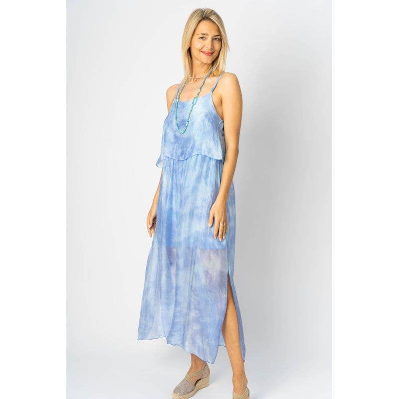 Long Silk Dress