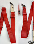 CHANEL Lambskin Quilted Medium Boy Red Flap Bag