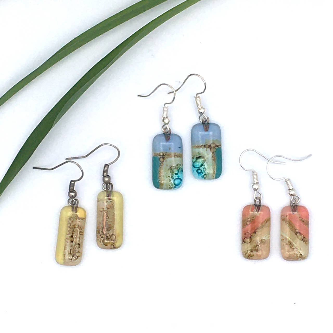 Fused Glass Earrings