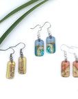 Fused Glass Earrings