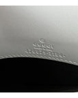 Gucci Queen Margaret Bee Wallet on a Chain Mystic White Clutch