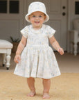 finn + emma Bunny Delight Organic Cotton Twirl Dress