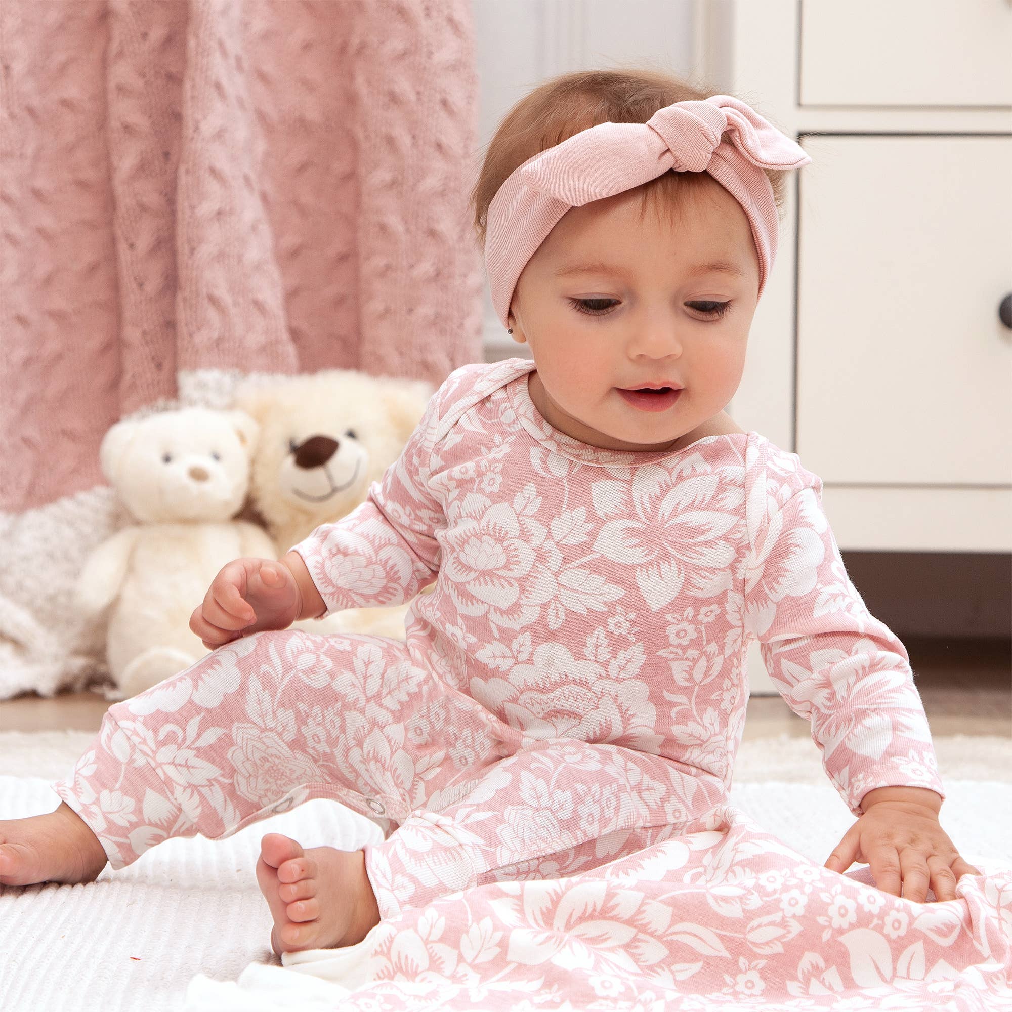 Tesa Babe Vintage Rose Cotton Romper