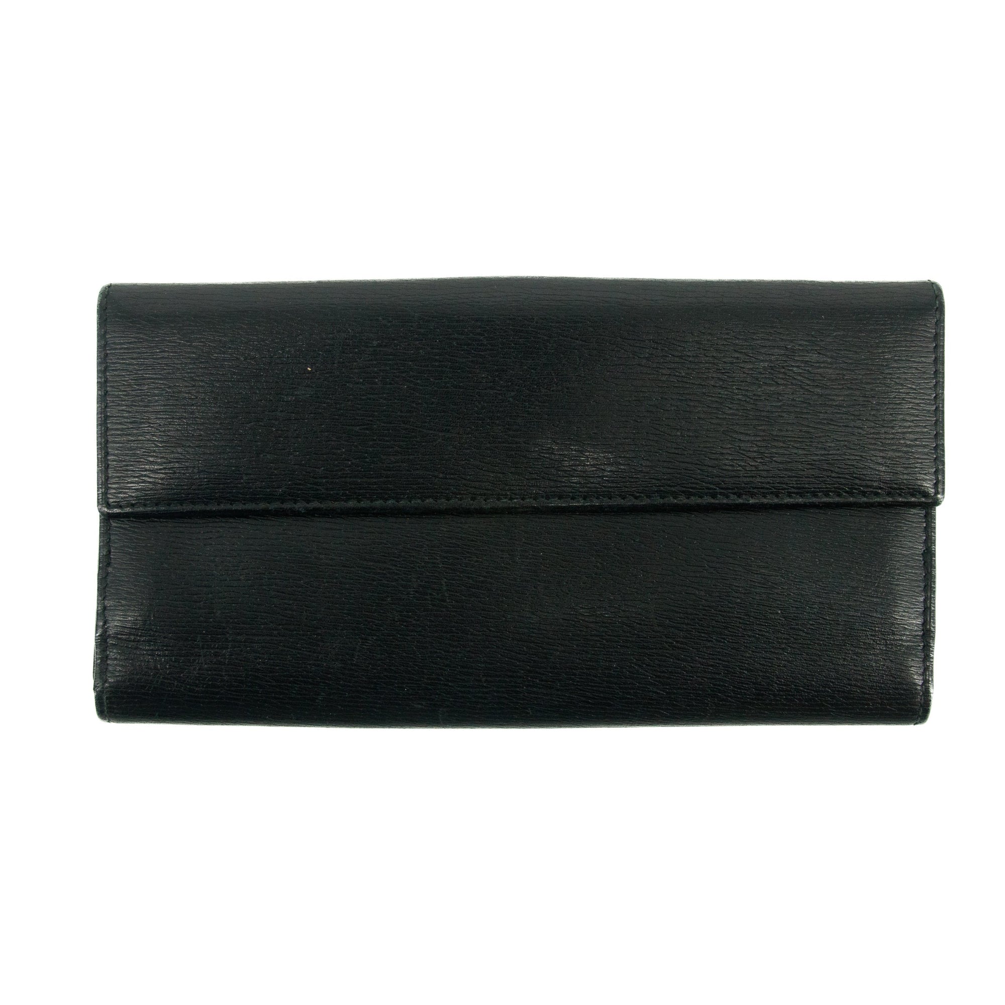 Gucci Black Long Jackie Wallet 