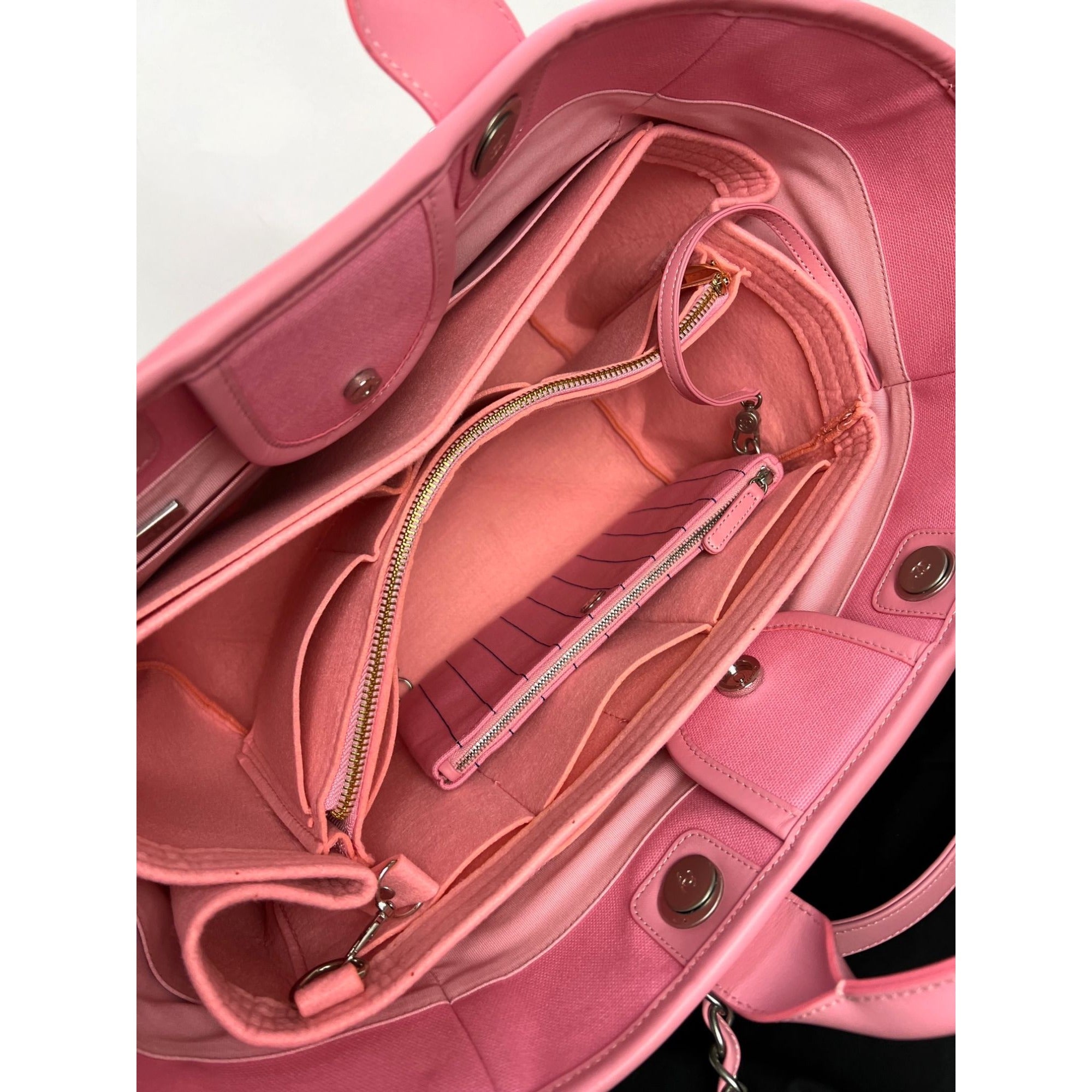 Chanel Medium Deauville Pink Tote