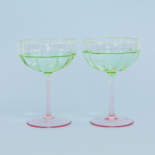 Lilly Pulitzer Coupe Glass Set