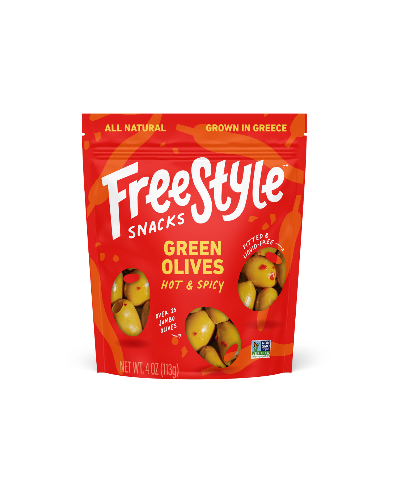 Hot &amp; Spicy Green Olives