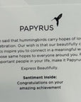 Papyrus Graduation Card