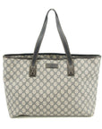 Gucci GG Supreme Canvas Coated Blue Shoulder Bag SKU-