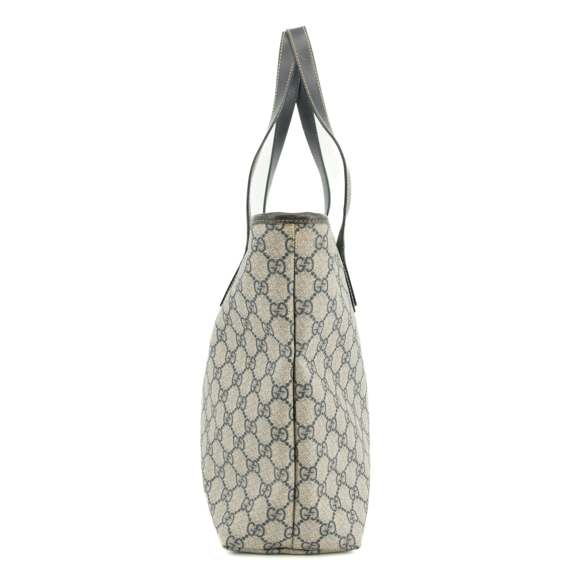 Gucci GG Supreme Canvas Coated Blue Shoulder Bag SKU-