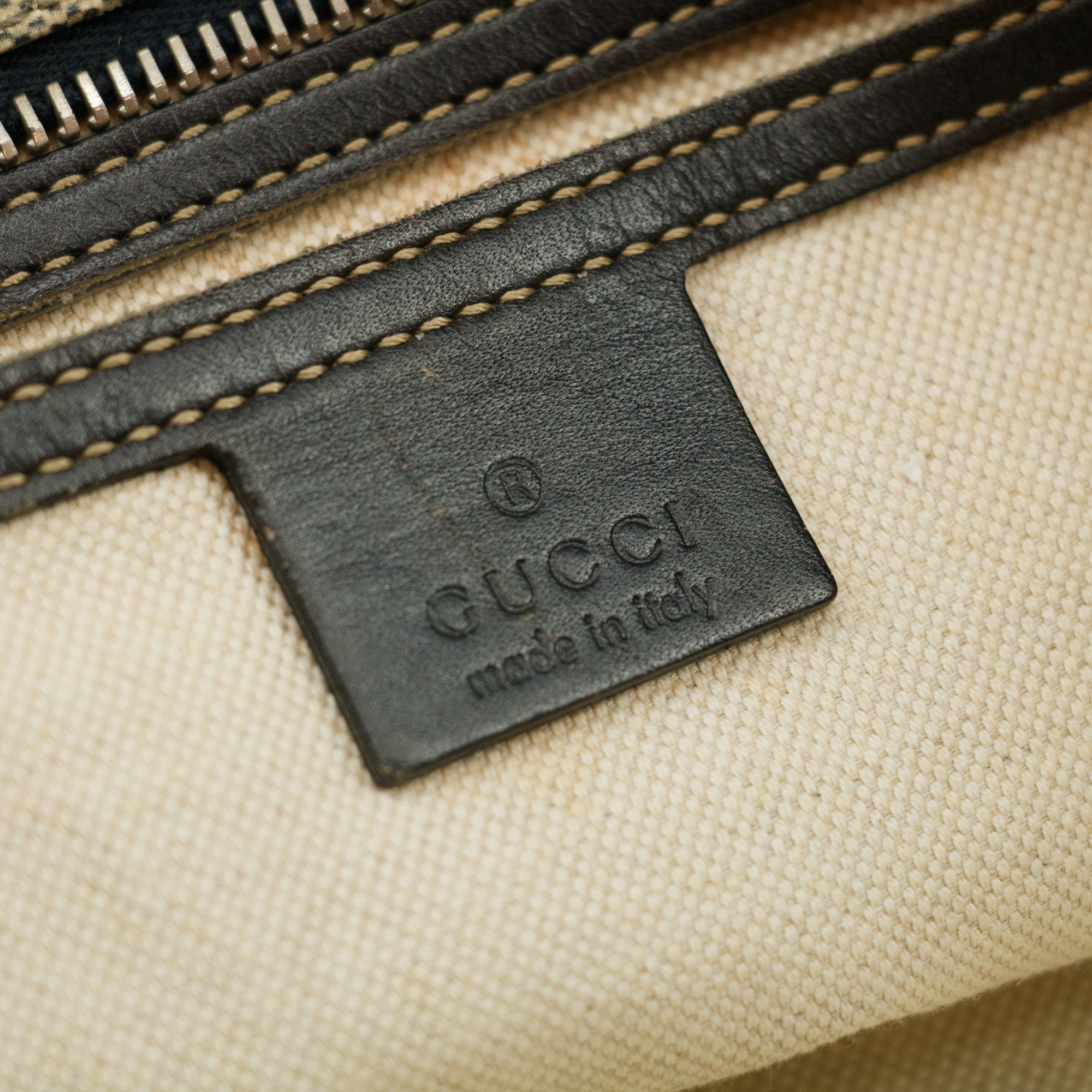Gucci GG Supreme Canvas Coated Blue Shoulder Bag SKU-