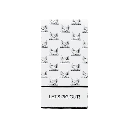 Let's Pig Out Kitchen Towel