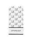 Let's Pig Out Kitchen Towel