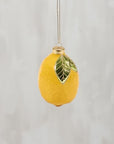 Lemon Glass Christmas Ornament
