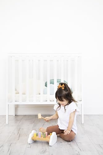 Montessori Hammer Bench &amp; Wooden Pounding Toy for Toddlers