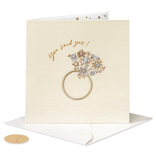 Papyrus Engagement Card