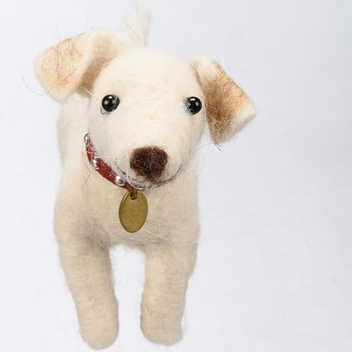 Yellow Lab Felt Critter Ornament