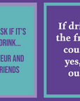 Drinks On Me Napkin - Outdoorsy