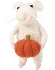 Mouse With Pumpkin Critter