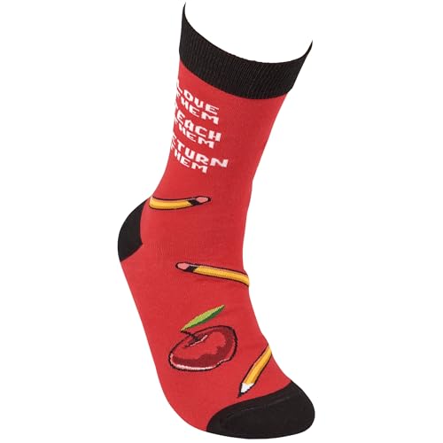 Love Them Teach Them Return Them Socks