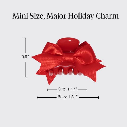 KITSCH Mini Claw Clip Christmas Set