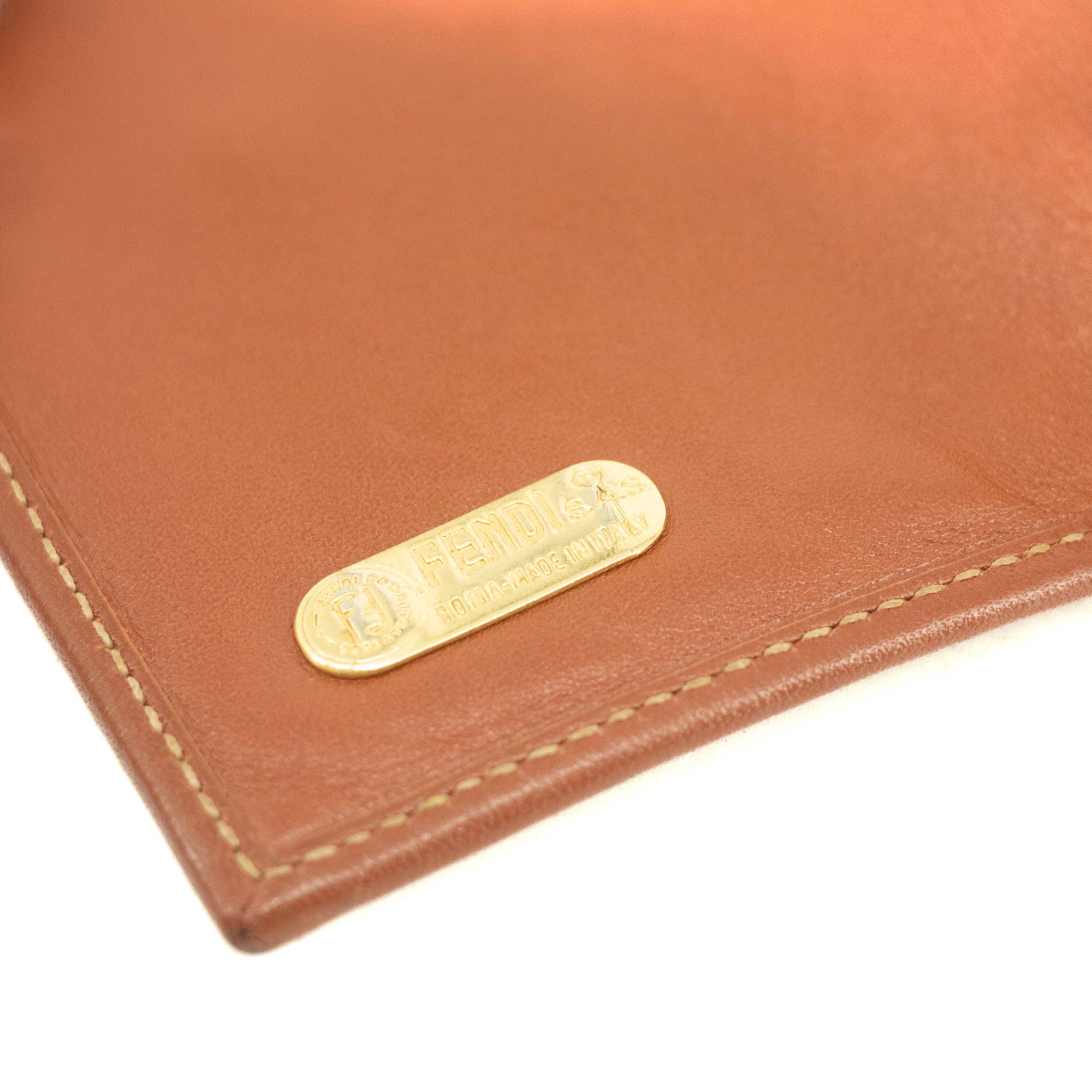 Fendi Coated Canvas Compact Wallet