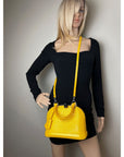LOUIS VUITTON Alma BB Epi Leather Shoulder Bag